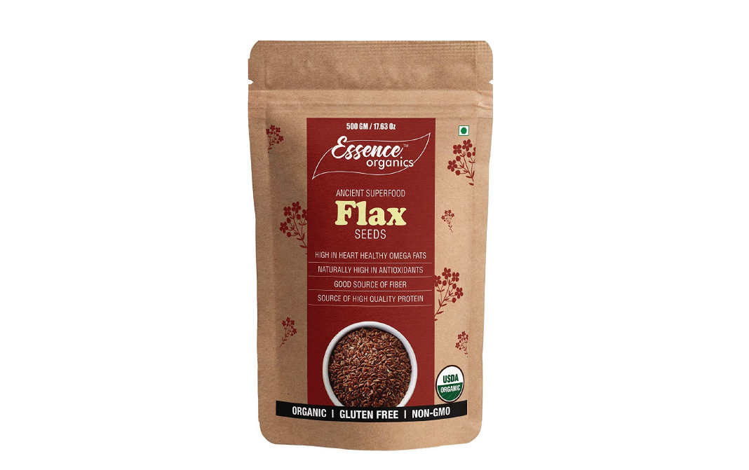 Essence Organics Ancient Superfood Flax Seeds    Pack  500 grams